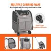Rolling Pet Carrier Backpack with Removable Wheels for Under 18LBS