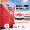 Portable Ice Shelter, 1-2 Person Insulated Pop-Up Ice Fishing Tent, 24 Square Feet Fishable Area, Thermal Ice Shanty for Winter Fishing