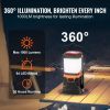 LED Camping Lantern, All-in-one, 1000LM, 360° Illumination, 4 Lighting Modes, Rechargeable Outdoor Flashlight, USB Charging, Durable Robust Light